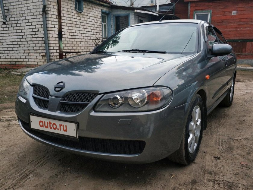 Nissan Almera n16 Рестайлинг серая