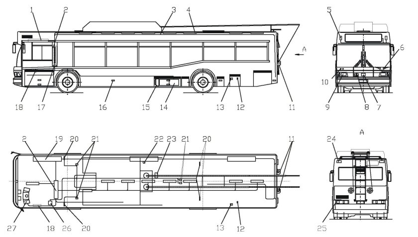 МАЗ 103 чертеж