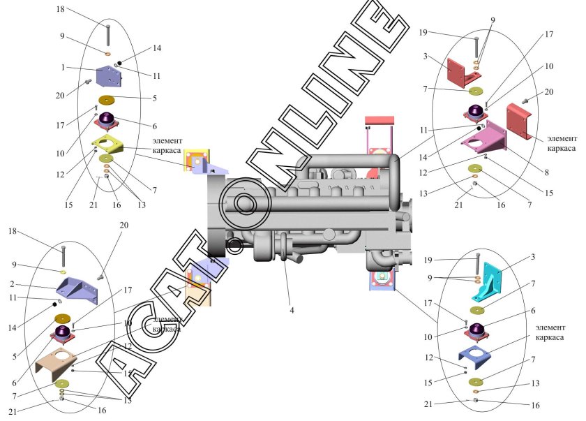 Датчик температуры МАЗ 103