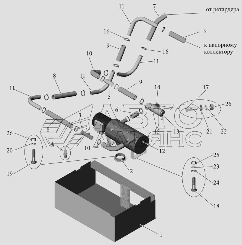 Отопитель МАЗ 103