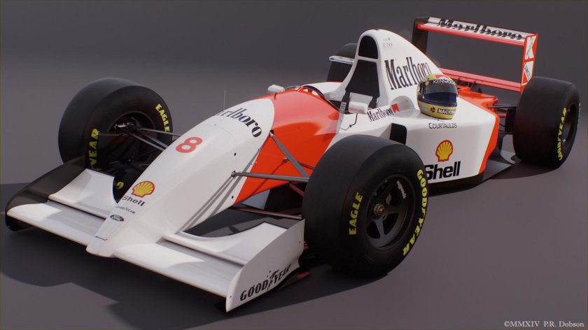 1993 MCLAREN mp4/8 Ford