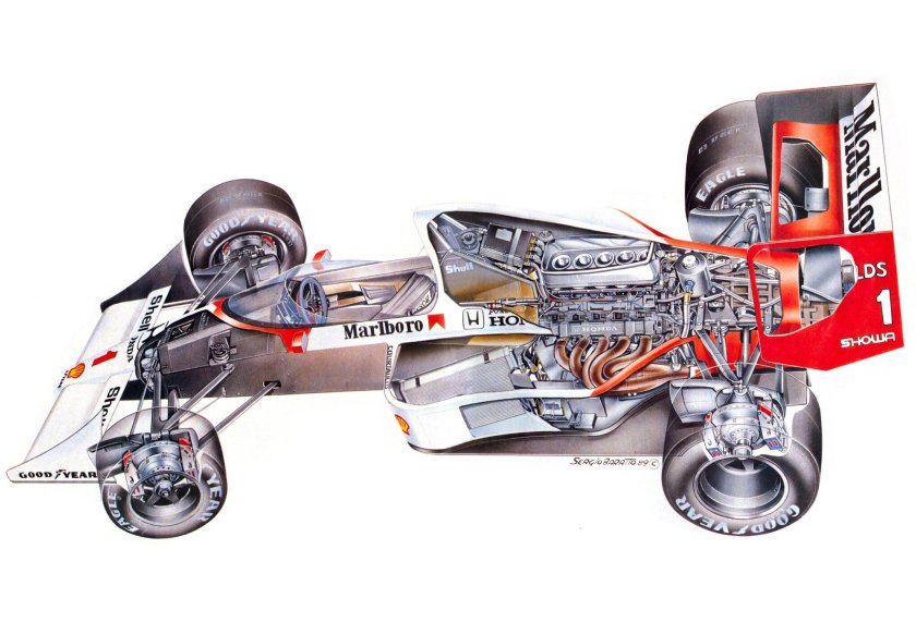 MCLAREN mp4/5