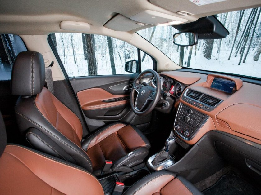 Опель Мокка 2014 салон