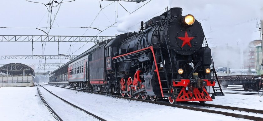 Ретро поезд Москва Коломна