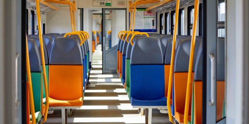 Электричка лето