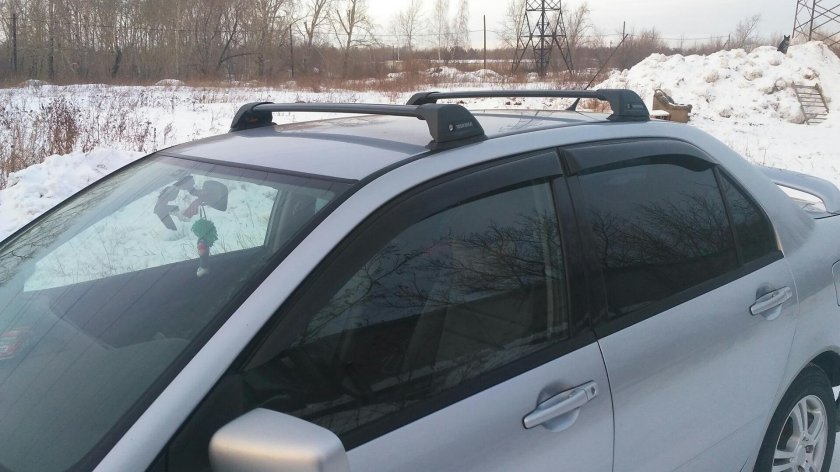 Багажник на крышу Лансер 9