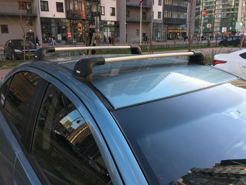 Багажник на крышу Лансер 10