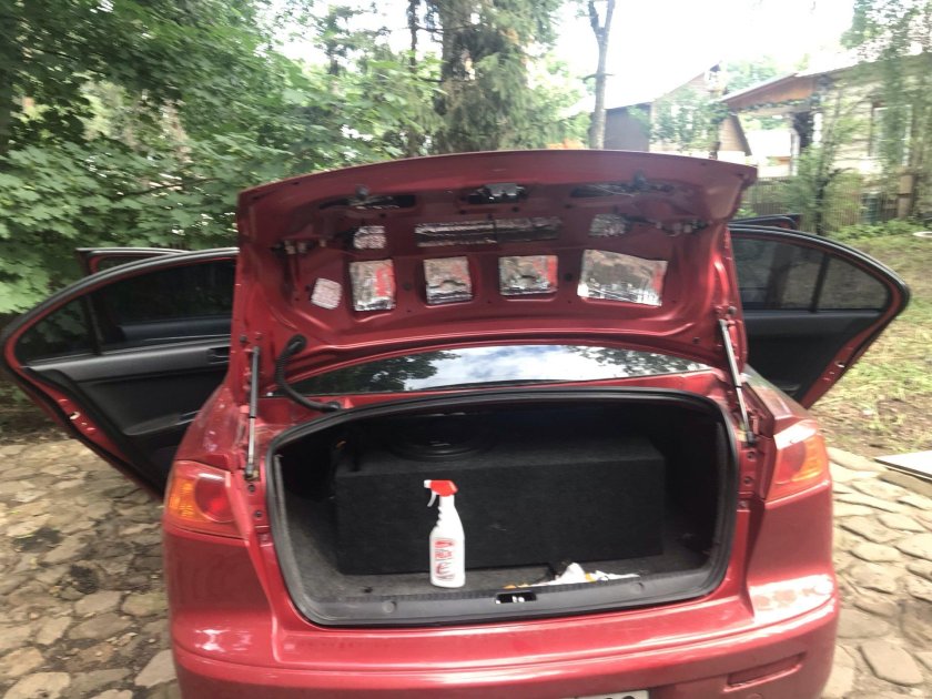 Багажник Лансер 10