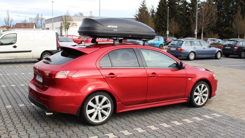 Багажник на крышу Лансер 10