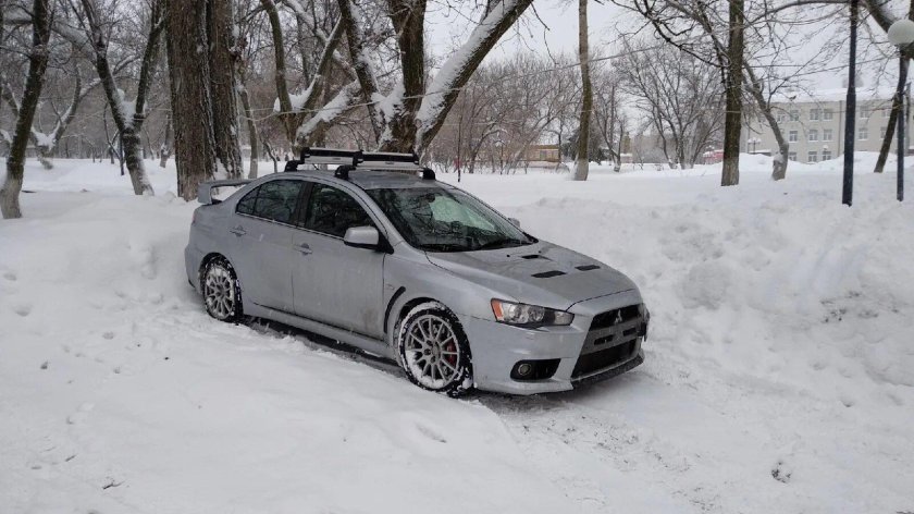 Багажник на крышу Митсубиси Лансер 10