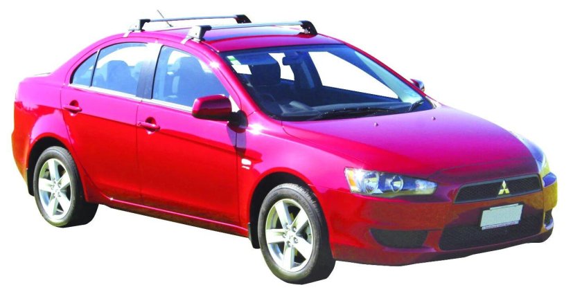 Багажник на крышу Mitsubishi Lancer 10