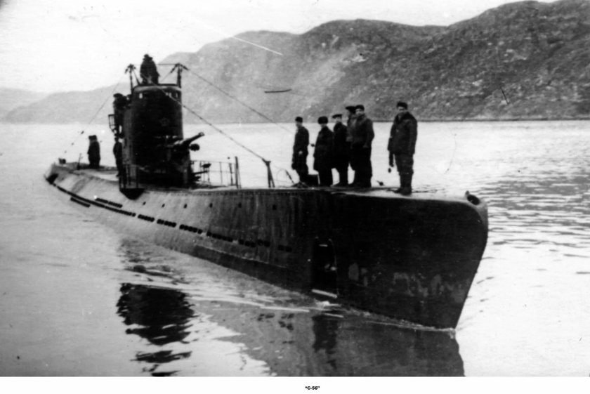 Подводная лодка Северного флота «с-56»