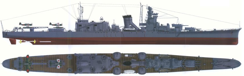 Тяжелый крейсер Такао