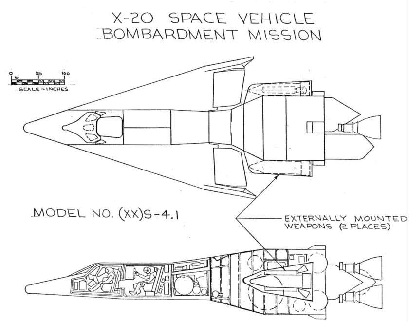 Чертежи x-20 Dyna Soar