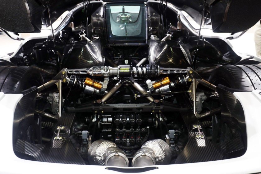 Koenigsegg Jesko двигатель