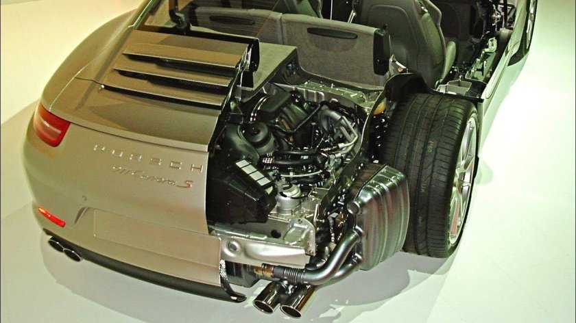 Porsche 911 мотор