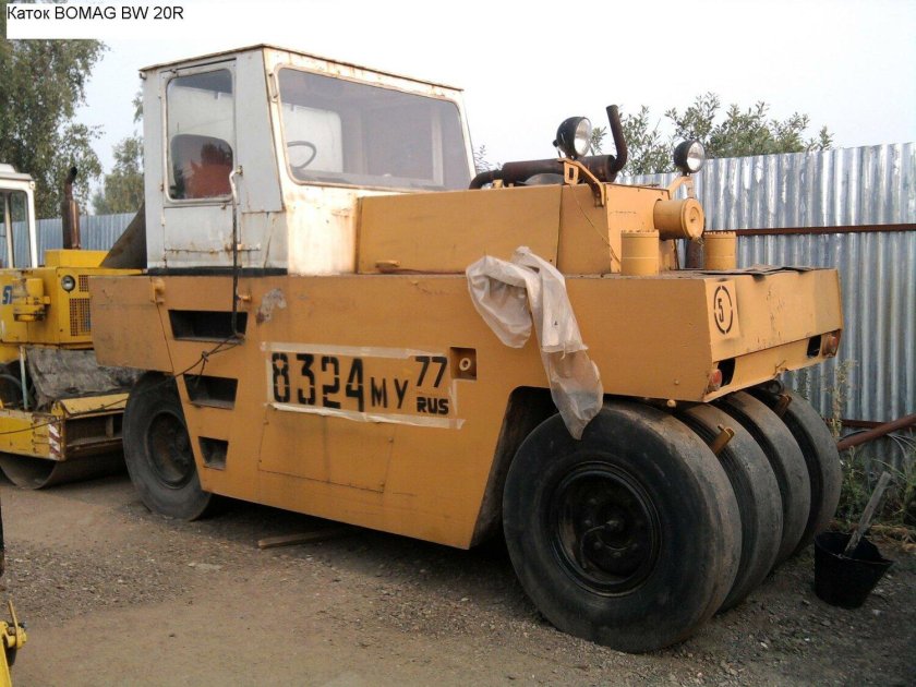 Дорожный каток abg Puma, 1990