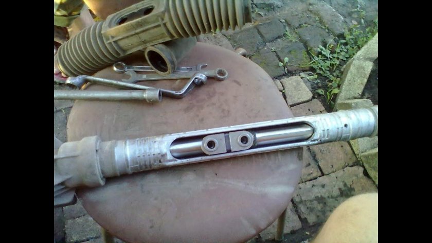 Разобрать рулевую рейку ВАЗ 2114