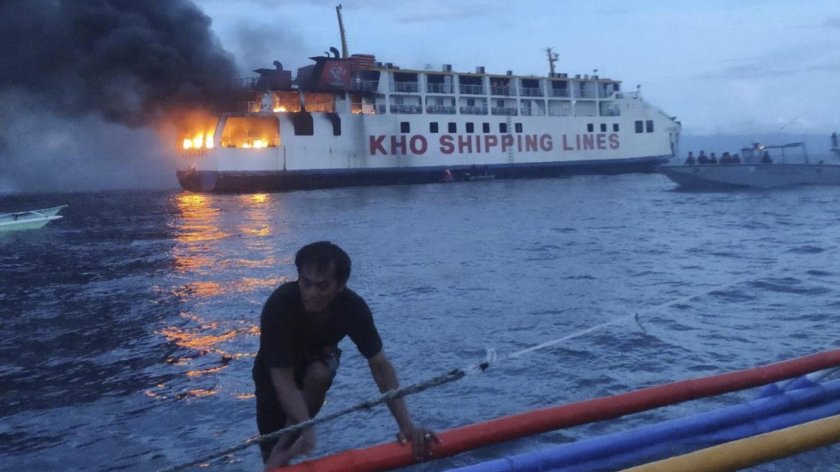 Филиппинский паром донья пас 1987 столкновение