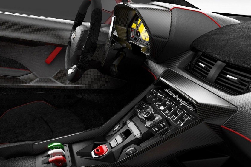 Lamborghini Veneno Roadster 2021 салон