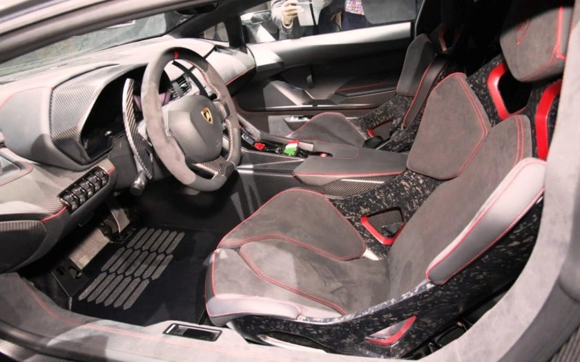 Veneno Lamborghini интерьер