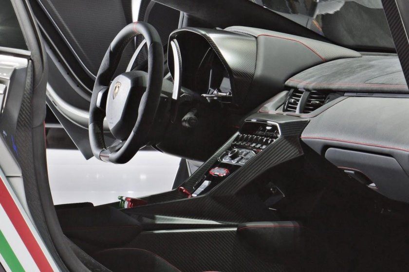 Veneno Lamborghini интерьер