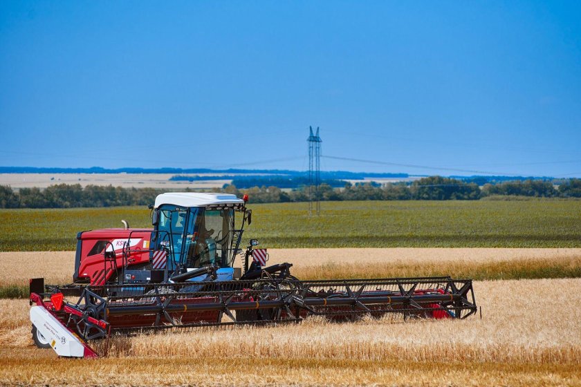 Самоходная косилка Ростсельмаш