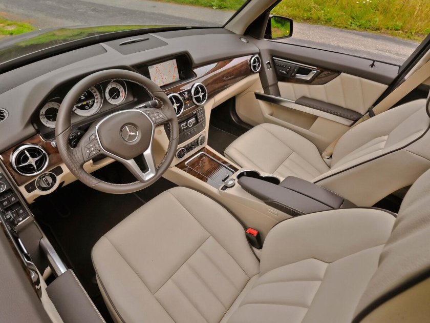 Мерседес GLK 350 салон