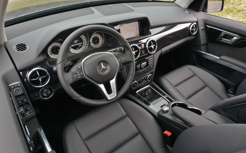 Mercedes Benz GLK 2014 салон