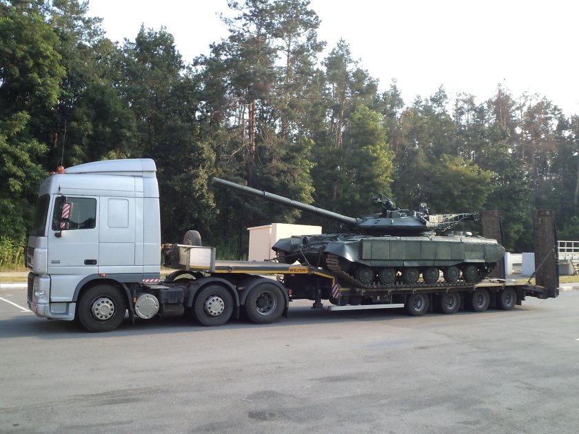 МАЗ трал военный