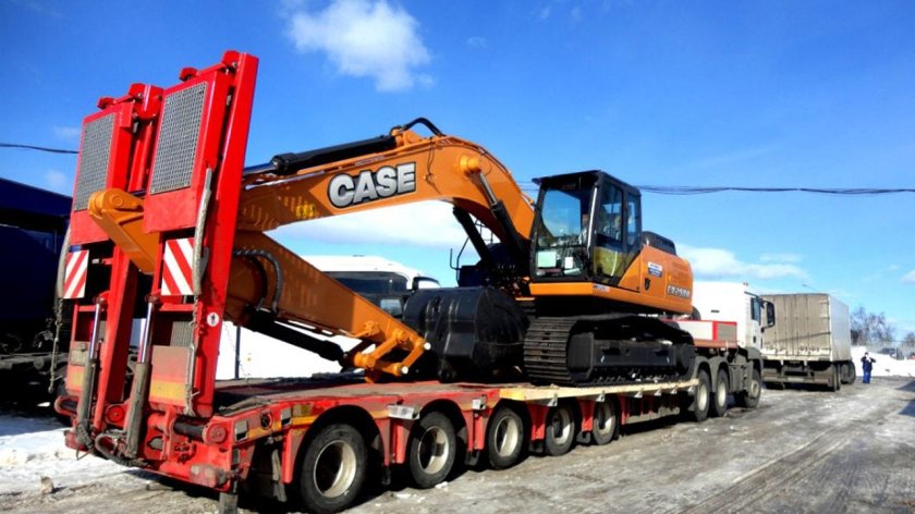 Низкорамный трал негабарит