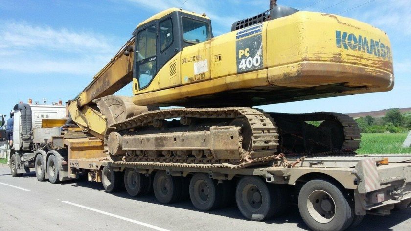 Трал негабарит 100 тонн