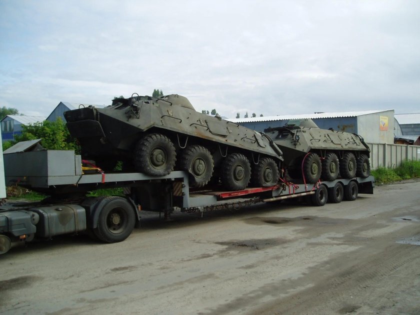 КАМАЗ трал военный