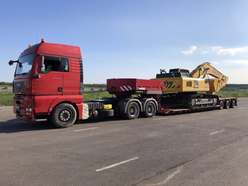 Низкорамного трала Goldhofer STZ-3vl