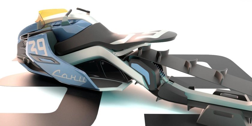 Снегомобиль Snow Crawler