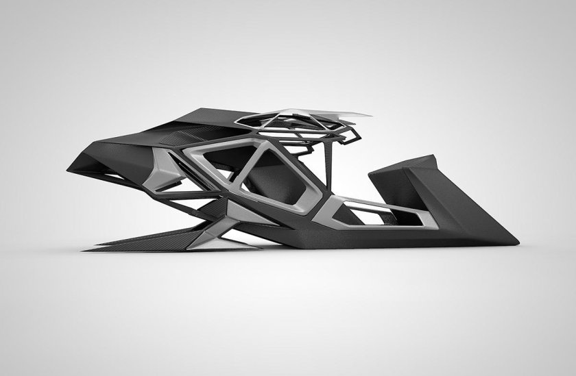 Снегоход концепт арт