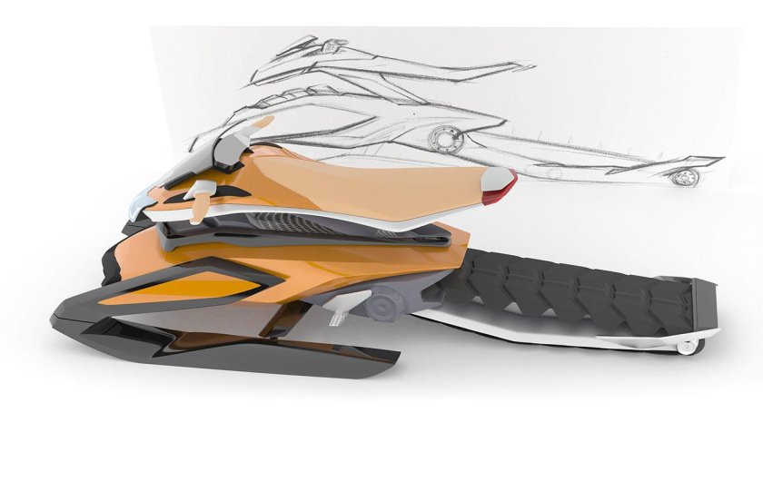 Снегоход будущего