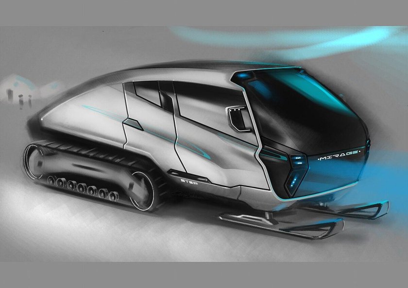 Снегоход будущего