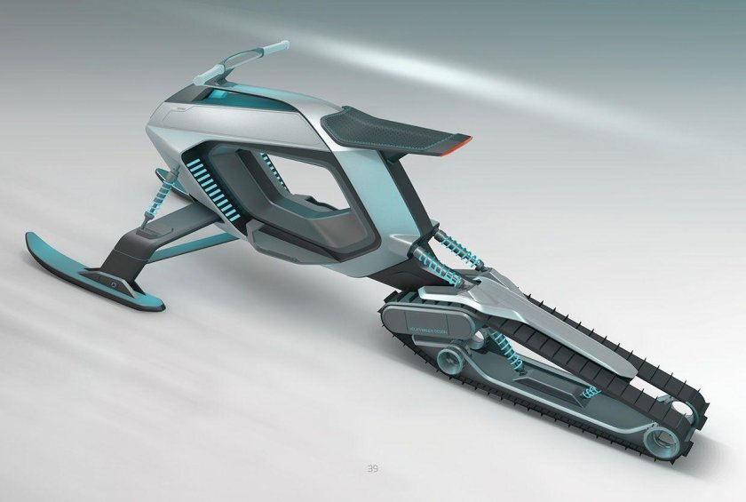 Снегоход Пингвин Бионика