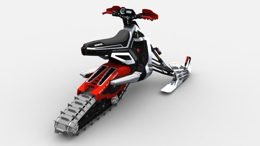 Снегоход Honda