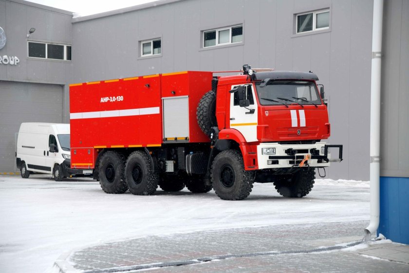 КАМАЗ 65222 пожарный