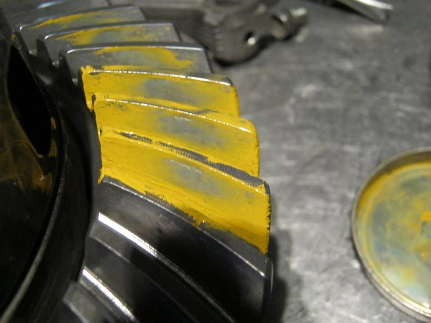 Паста для пятна контакта редуктора