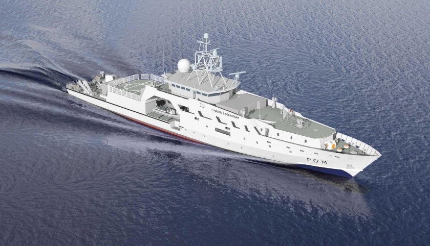 Патрульный корабль Австралии OPV Sea 1180