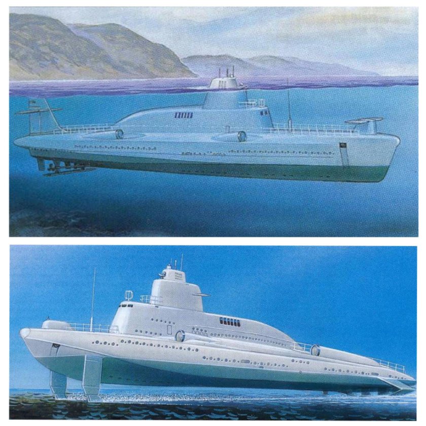 Малый погружающийся ракетный корабль проекта 1231