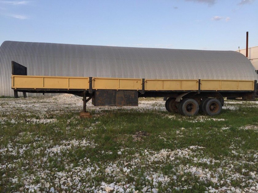 Полуприцеп бортовой ОДАЗ 9370