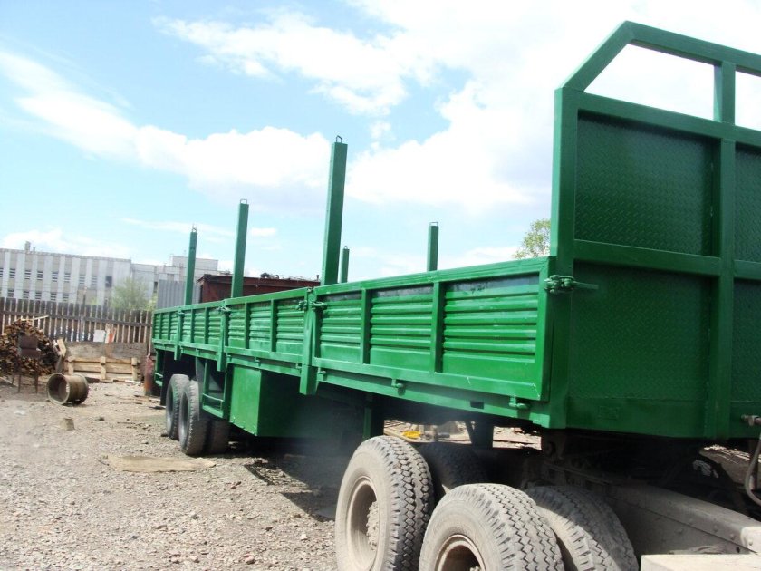 Полуприцеп бортовой ОДАЗ 9370