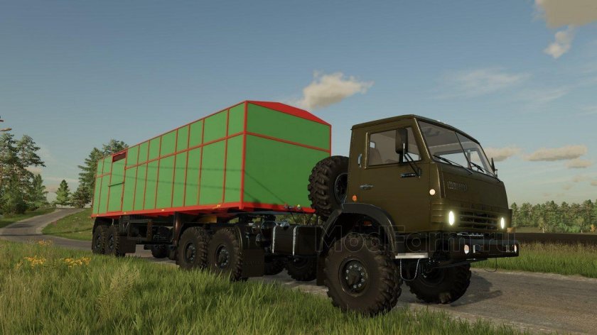 Полуприцеп ОДАЗ зерновоз