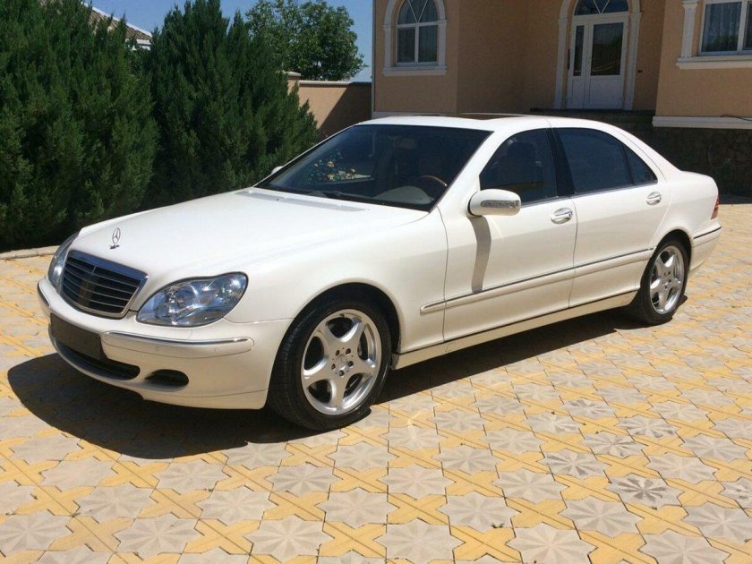 Мерседес s 220 белый