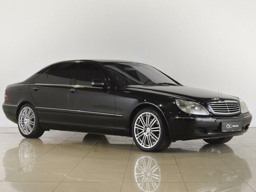 Мерседес w220 черный