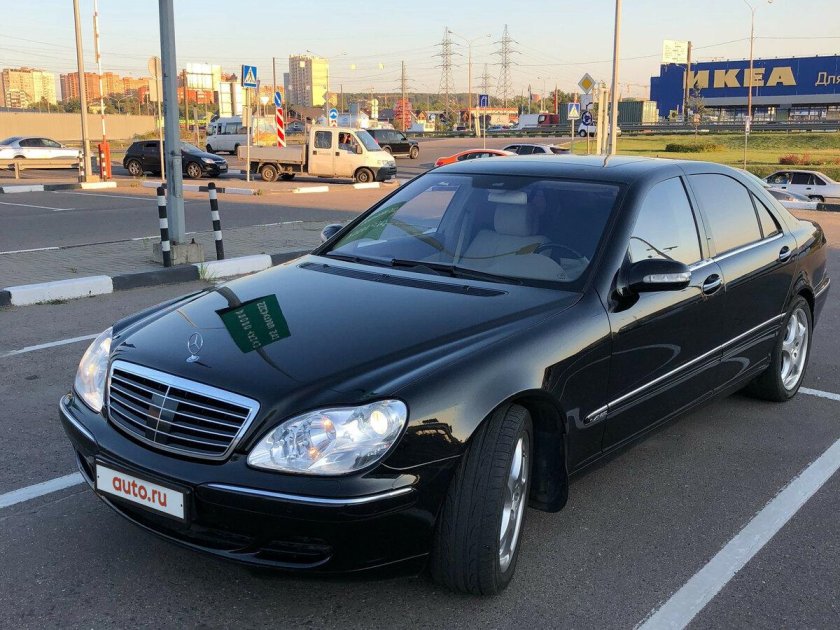 Мерседес w220 s500